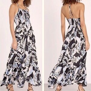 Free People Paradise Halter Maxi Dress Small